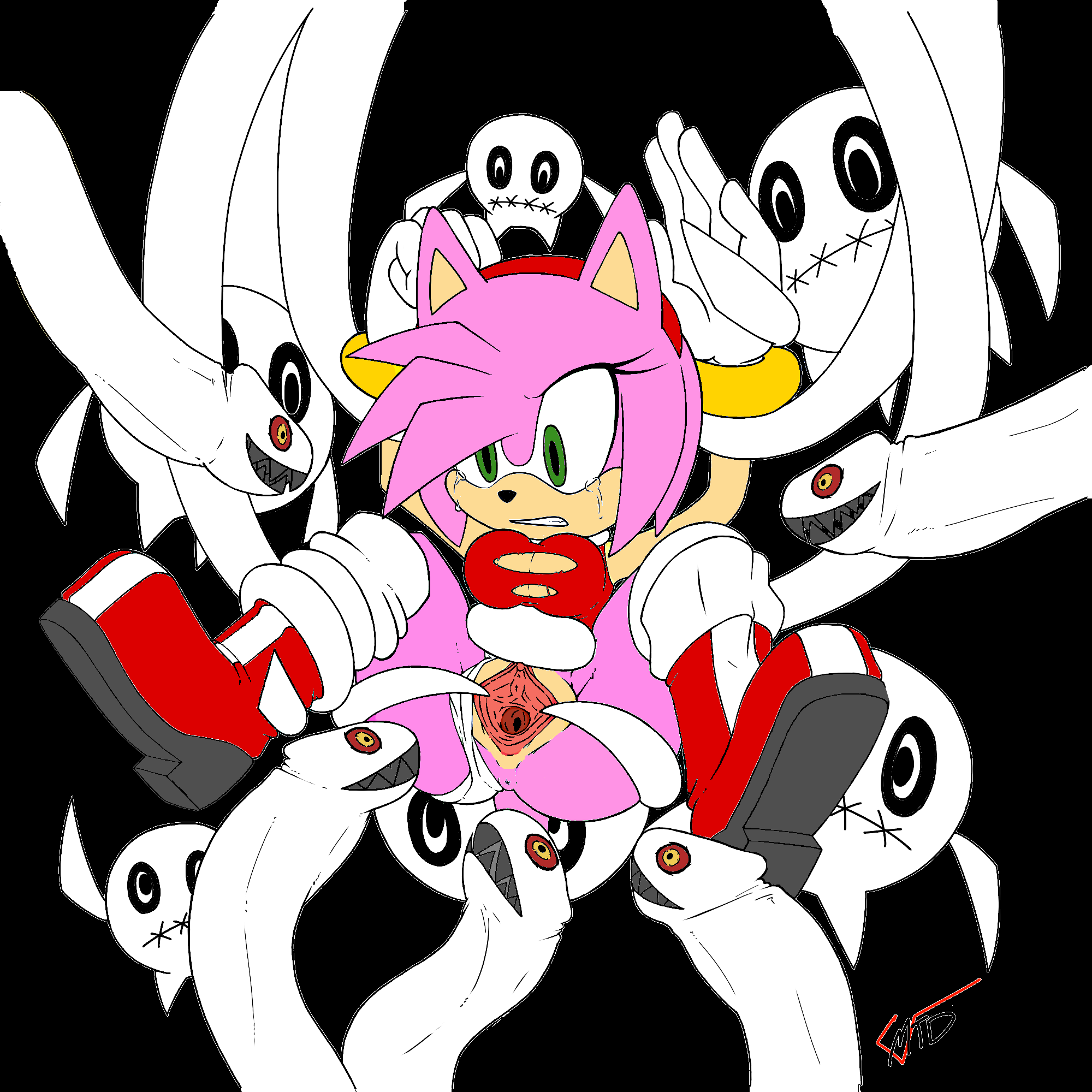 Rule34 – If it exists, there is porn of it / marthedog, amy rose, boom boo / 23082