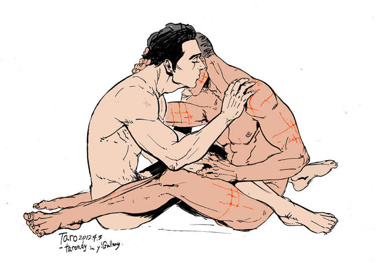 Rule34 – If it exists, there is porn of it / commander shepard, kaidan alenko / 23089