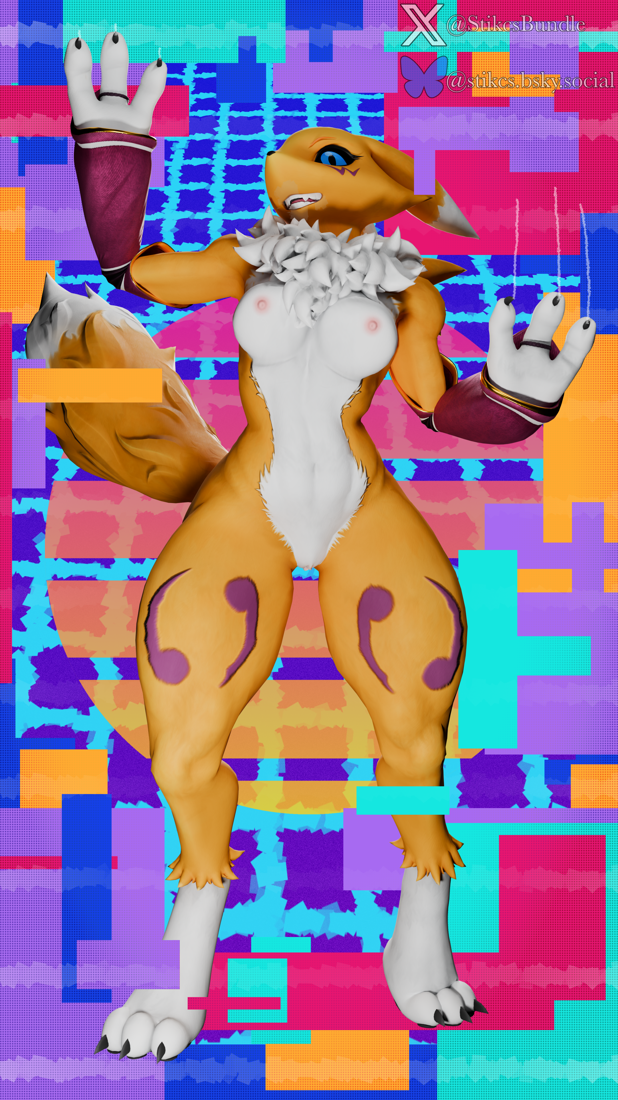 Rule34 – If it exists, there is porn of it / renamon / 8640678
