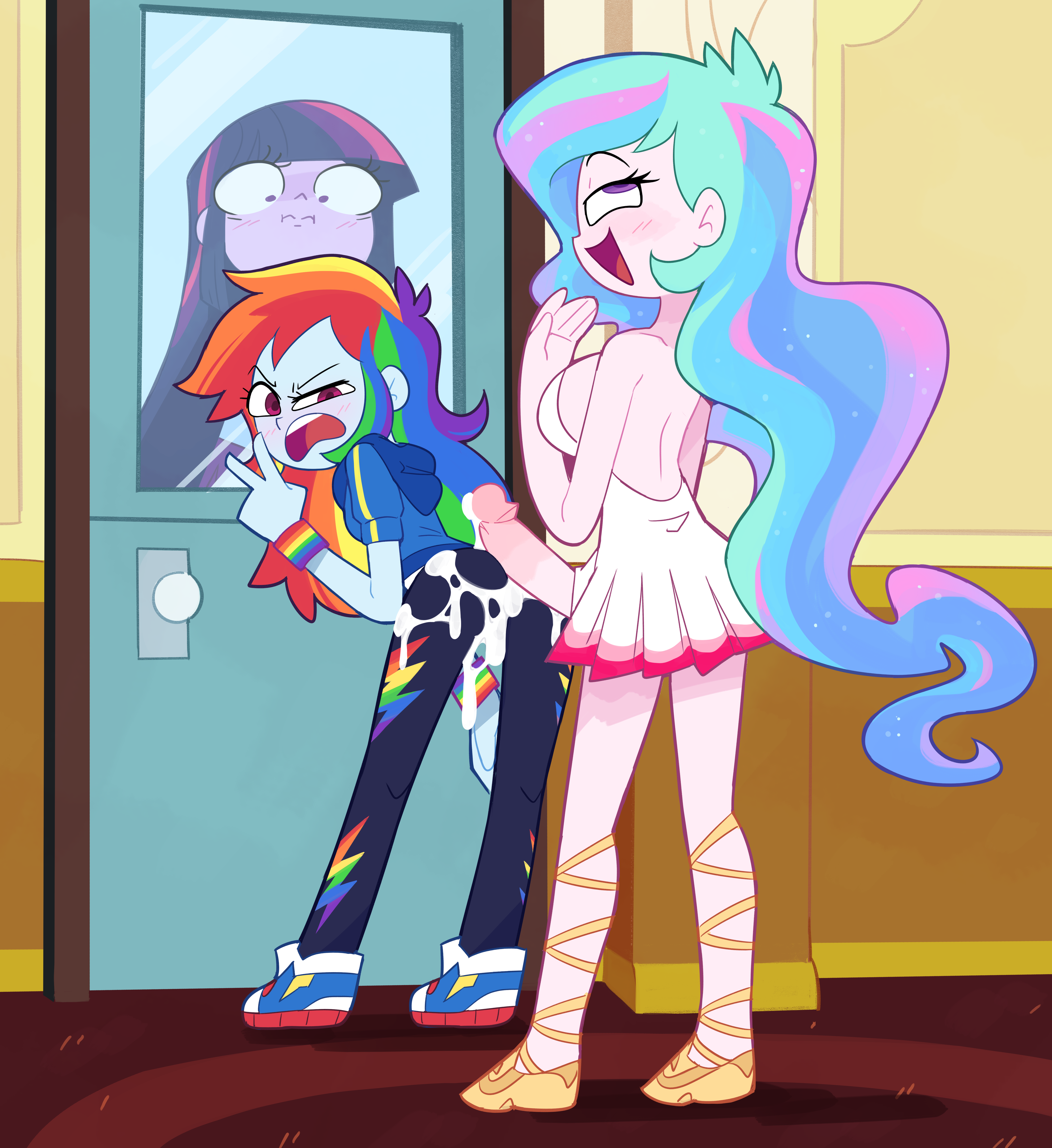 Rule34 – If it exists, there is porn of it / miscon, princess celestia (mlp), rainbow dash (mlp), twilight sparkle (mlp) / 8640704