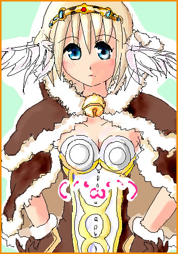 eternalspherex, high wizard (ragnarok online), wizard (ragnarok online), ragnarok online, lowres, 1girl, female focus, oekaki, solo