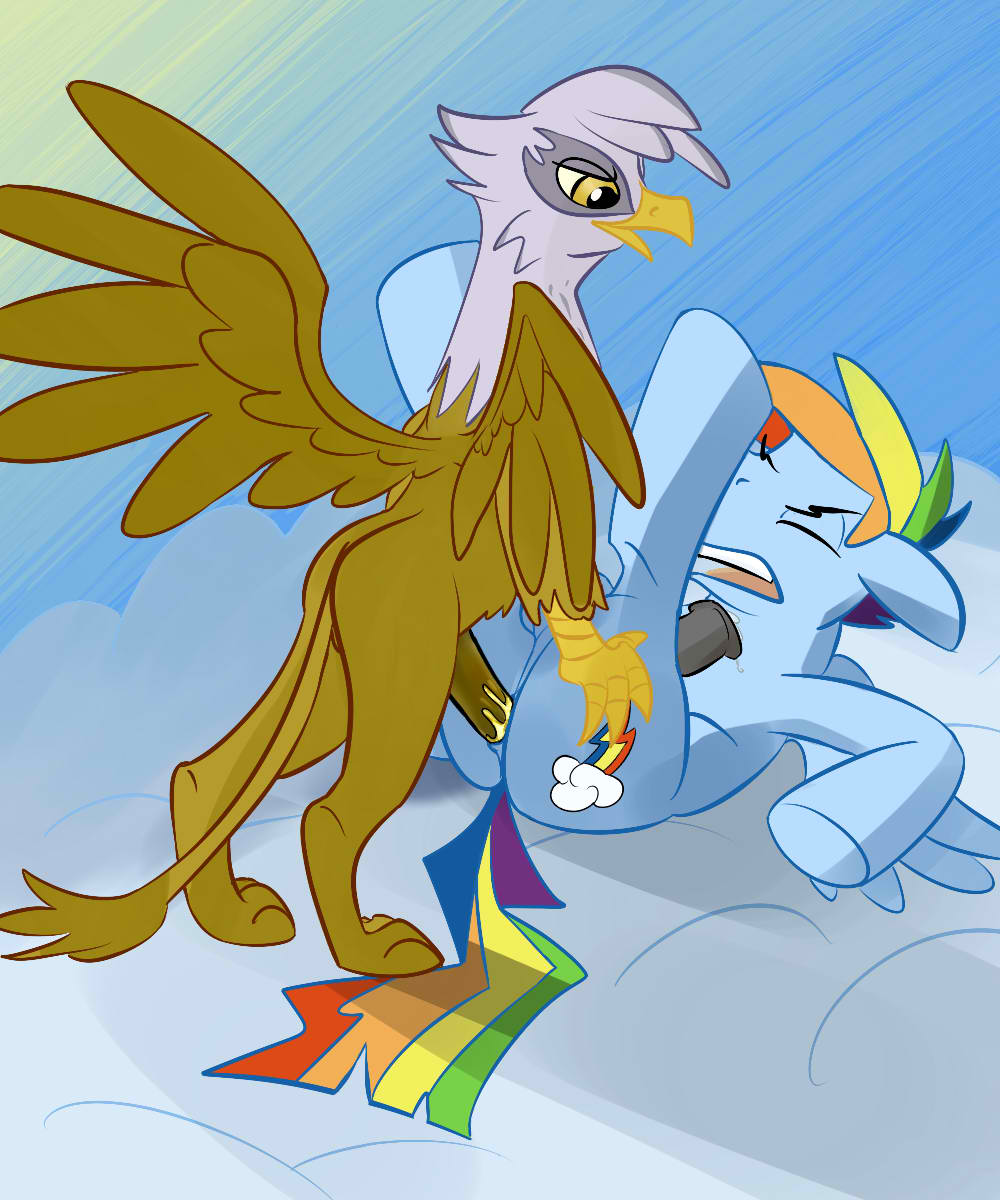 Rule34 – If it exists, there is porn of it / writtenwaiver, gilda, rainbow dash (mlp) / 24054