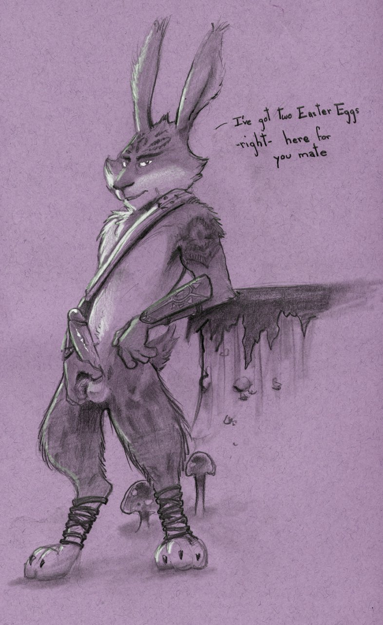 Rule34 – If it exists, there is porn of it / tush, bunnymund, easter bunny / 24396