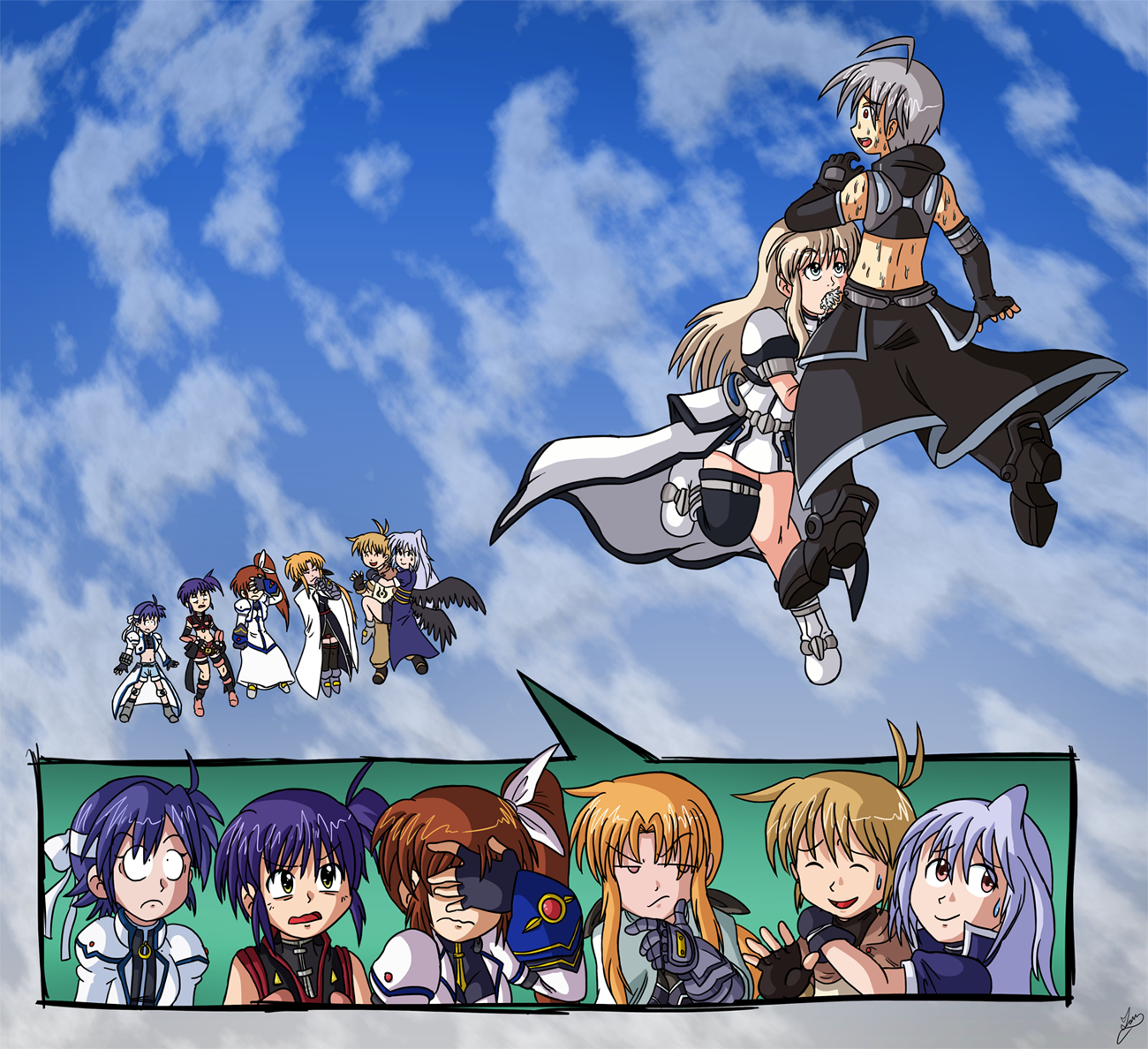 Rule34 – If it exists, there is porn of it / darkyamatoman, fate testarossa, isis eaglet, lily strosek, nanoha takamachi, reinforce, subaru nakajima, thoma avenir, yuuno scrya / 24406