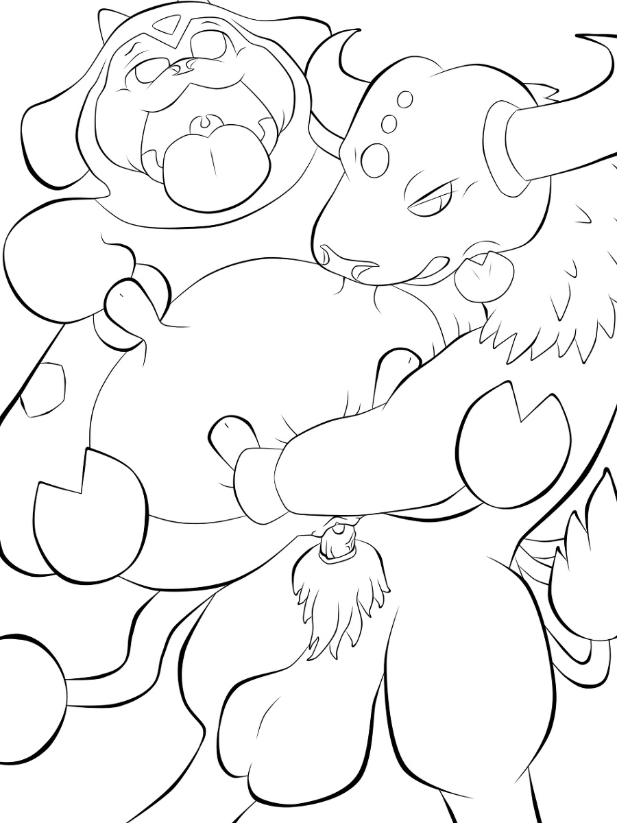 Rule34 – If it exists, there is porn of it / miltank, tauros / 24627