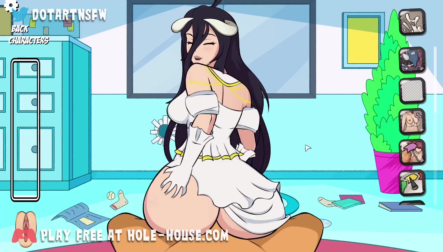 Rule34 – If it exists, there is porn of it / albedo (overlord) / 8640859