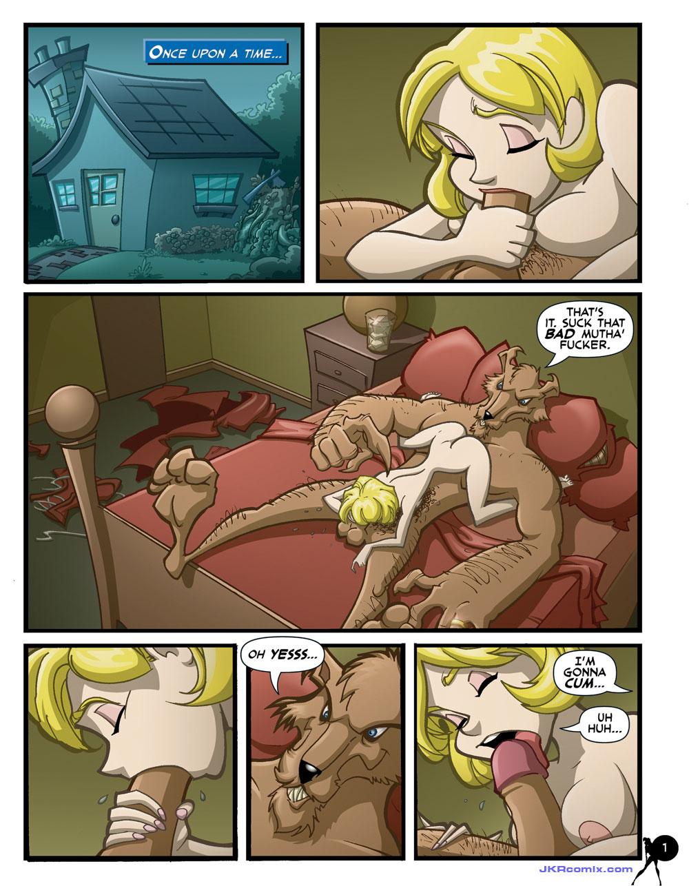 Rule34 – If it exists, there is porn of it / big bad wolf, little red riding hood / 25186