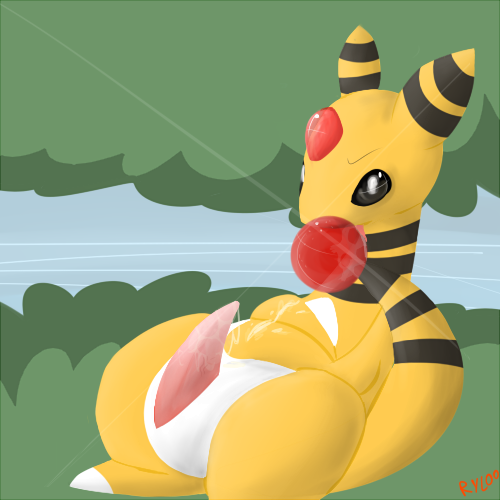 Rule34 – If it exists, there is porn of it / ryloo, ampharos / 25434