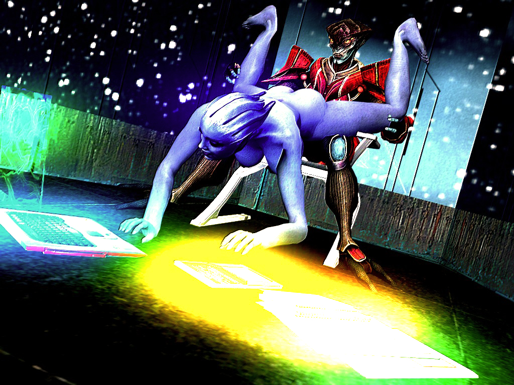 Rule34 – If it exists, there is porn of it / asari, javik, liara t'soni, prothean / 25718