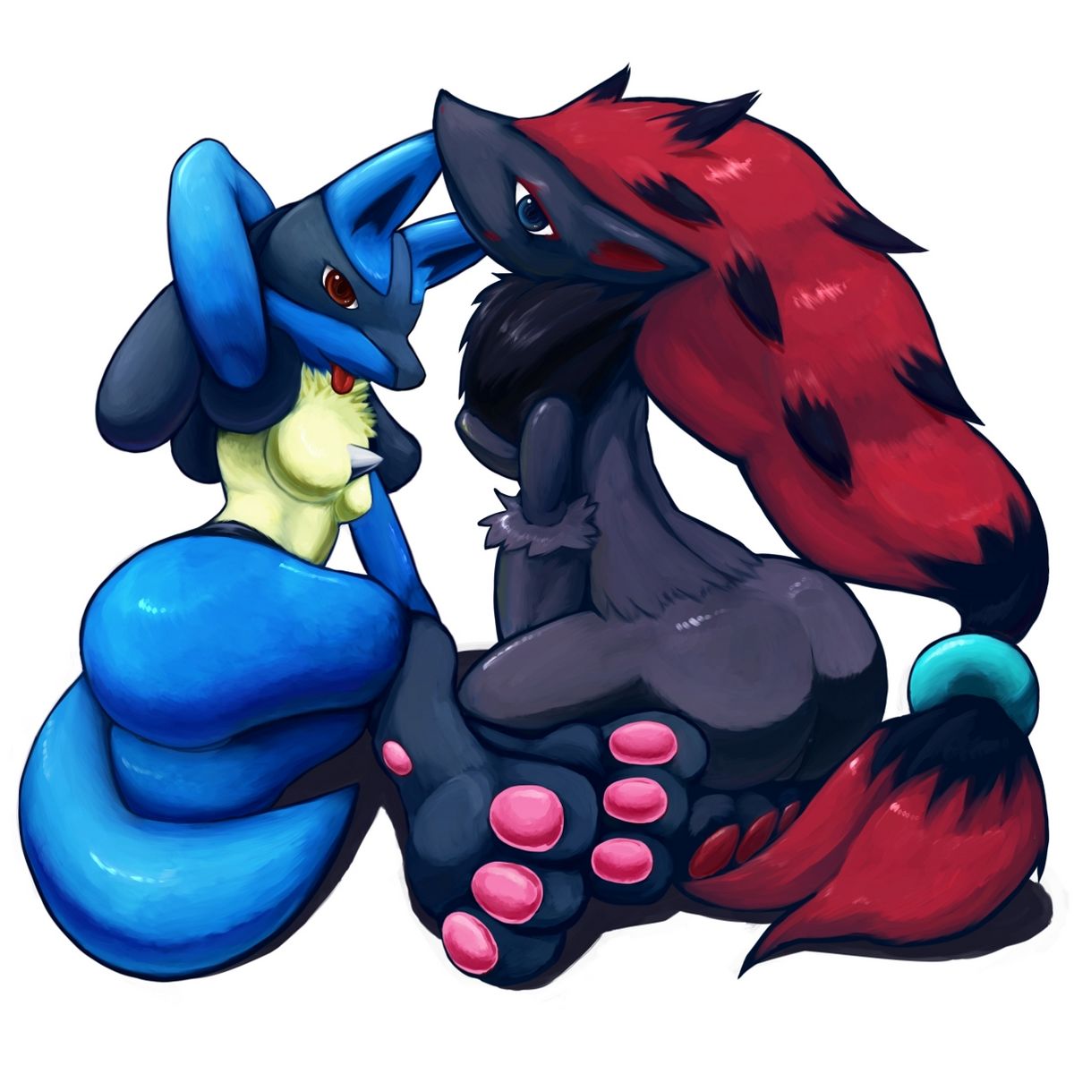 Rule34 – If it exists, there is porn of it / lucario, zoroark / 25767