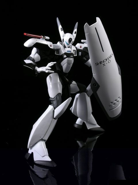 av-xo type zero, kidou keisatsu patlabor, photo (medium), figure, mecha, model, robot, shield, toy