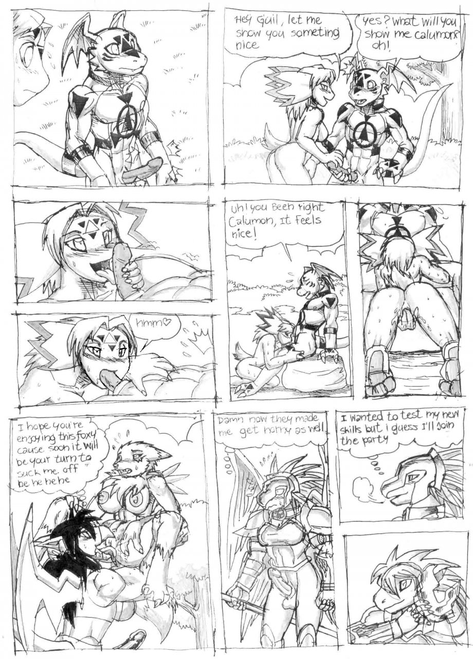 Rule34 – If it exists, there is porn of it / mariano, calumon, guilmon, renamon / 26982