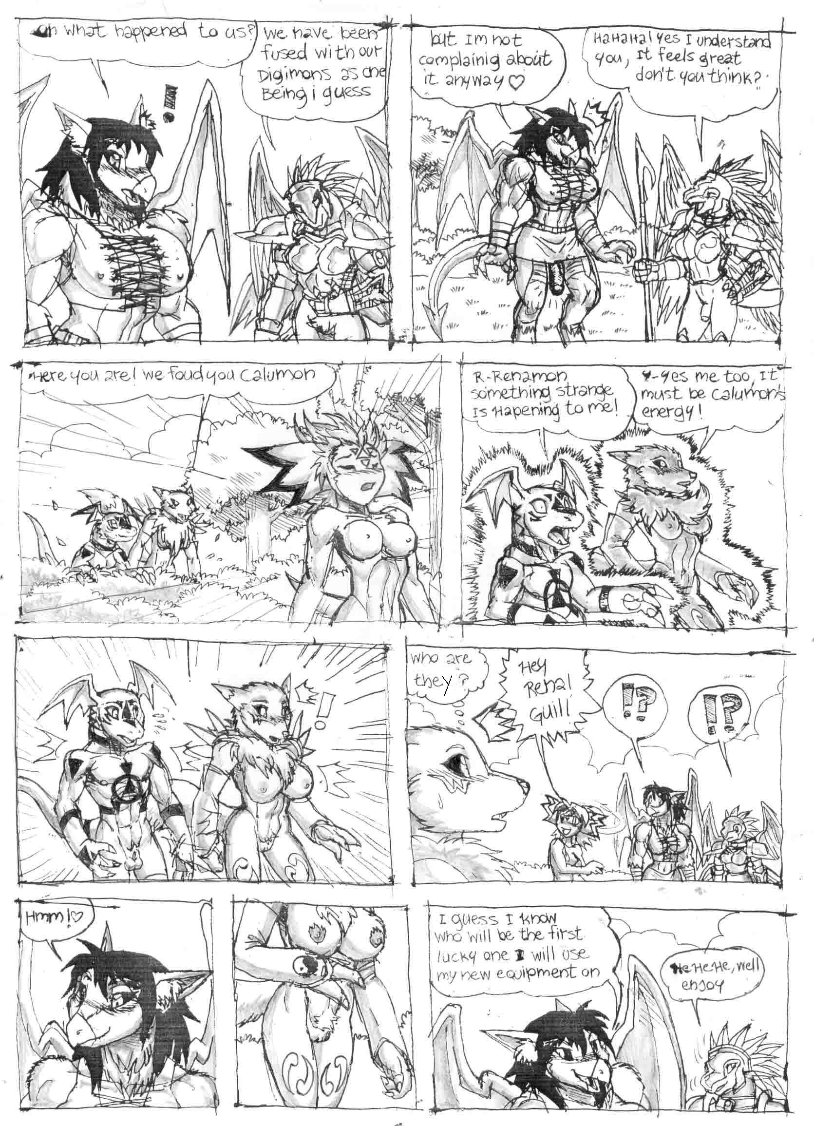 Rule34 – If it exists, there is porn of it / mariano, calumon, guilmon, renamon / 26984