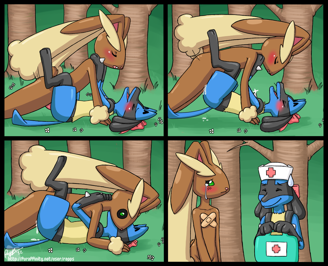 Rule34 – If it exists, there is porn of it / rapps, lopunny, lucario / 27385