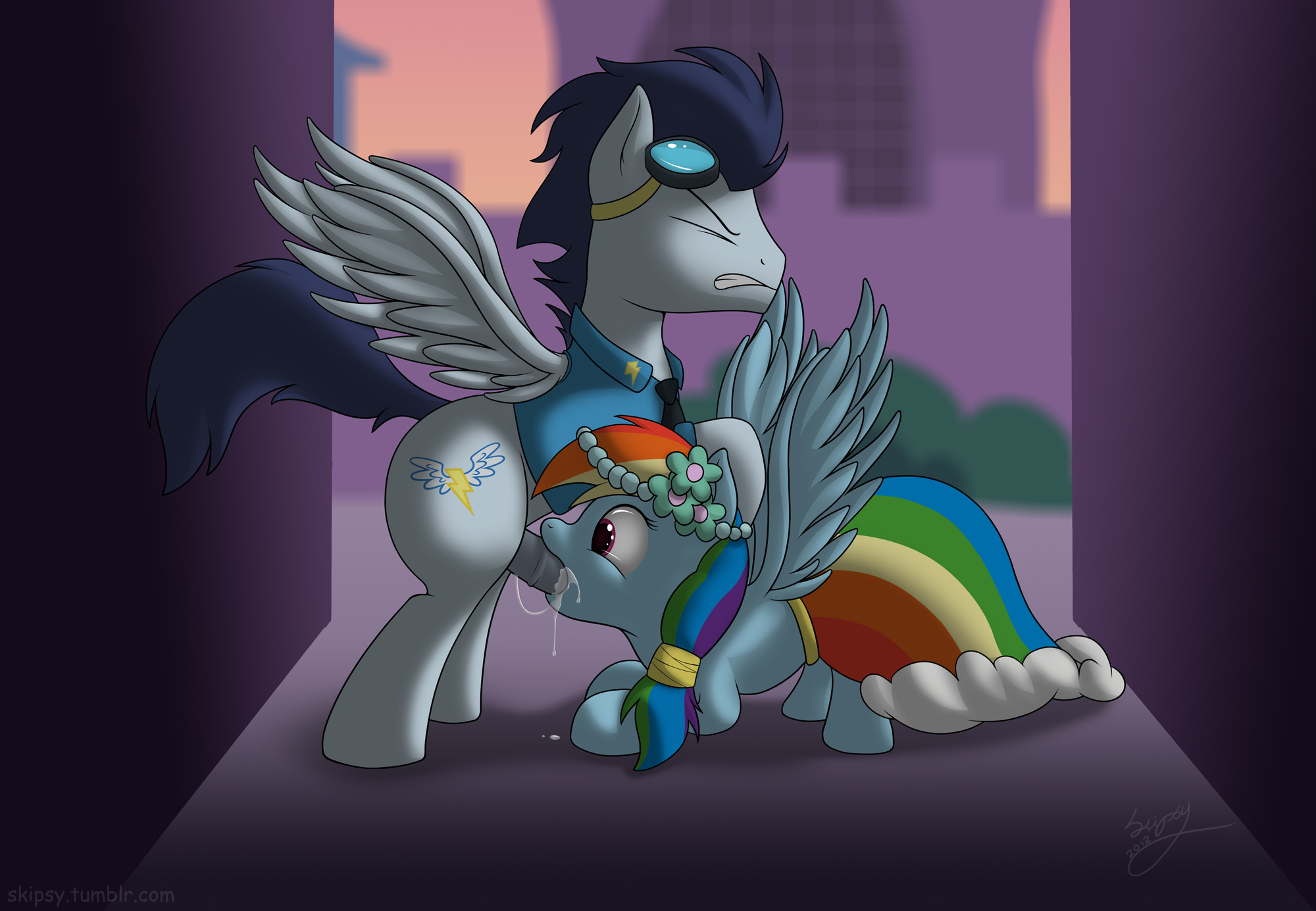 Rule34 – If it exists, there is porn of it / skipsy, rainbow dash (mlp), soarin (mlp), wonderbolts (mlp) / 27389