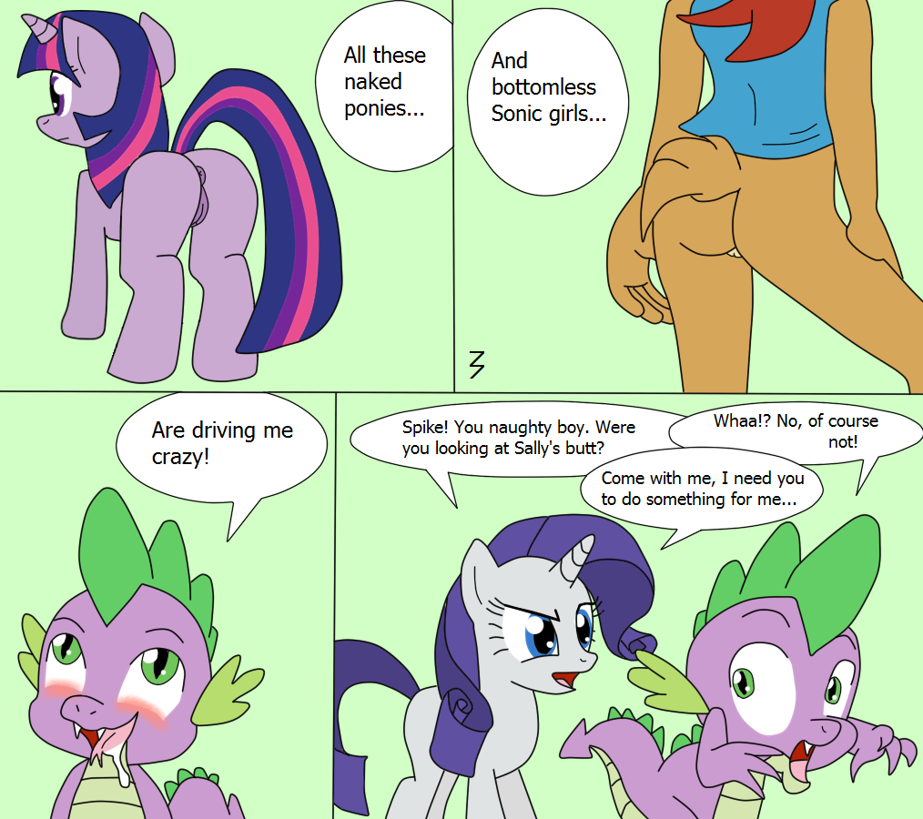Rule34 – If it exists, there is porn of it / 3pac, rarity (mlp), sally acorn, twilight sparkle (mlp) / 27812