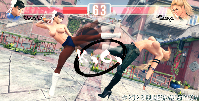 Rule34 – If it exists, there is porn of it / chun-li, sonya blade / 27864