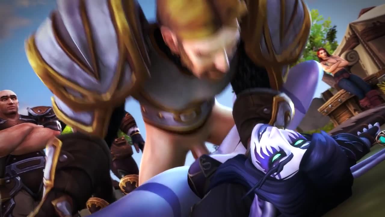 Rule34 – If it exists, there is porn of it / bombowykurczak, thegworks, human (world of warcraft), night elf, shaurin truestrike / 8641246