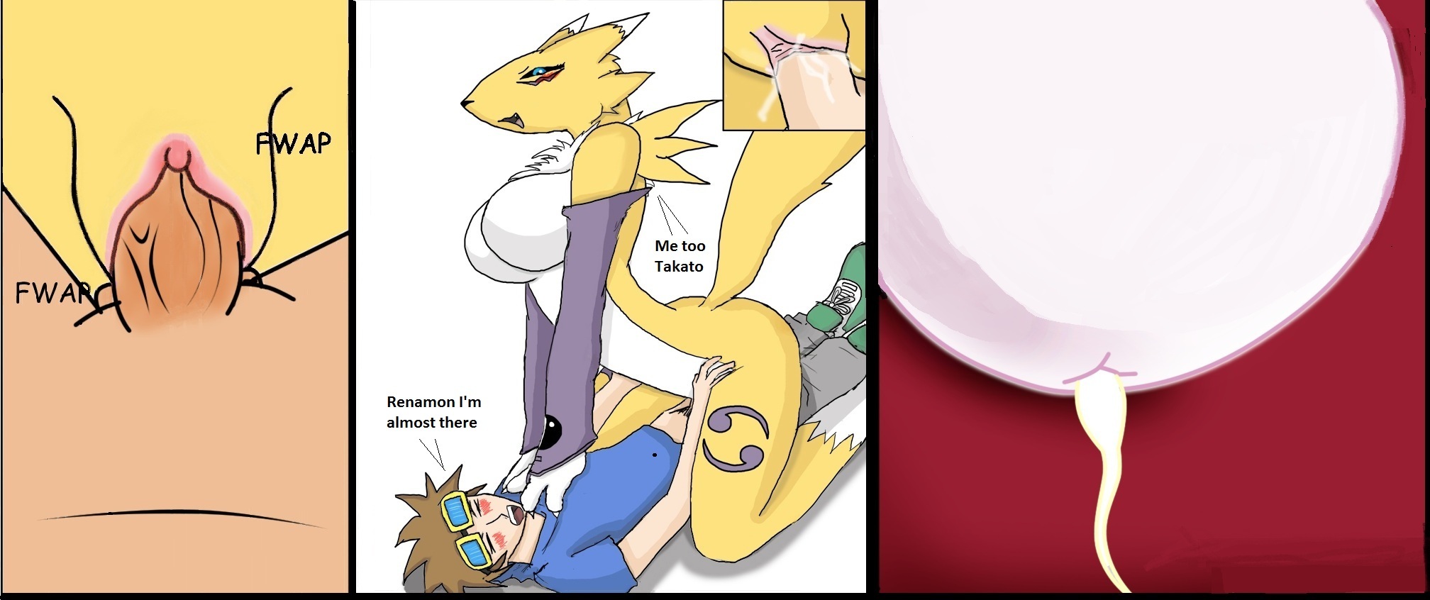 Rule34 – If it exists, there is porn of it / renamon, takato matsuki / 28109