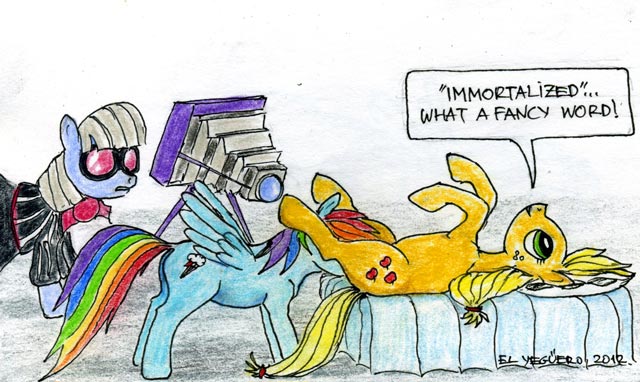 Rule34 – If it exists, there is porn of it / el-yeguero, applejack (mlp), photo finish, rainbow dash (mlp) / 28123