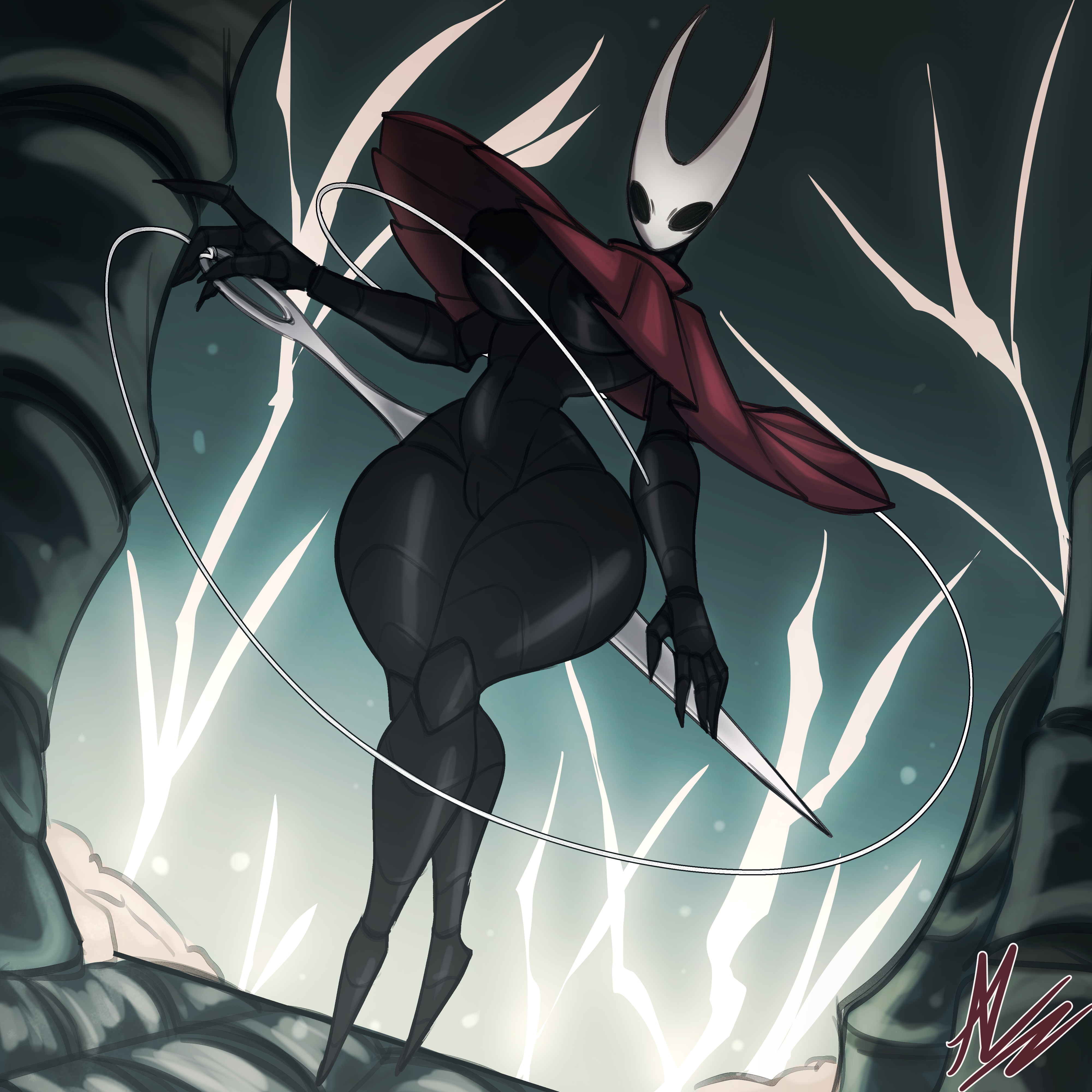 Rule34 – If it exists, there is porn of it / hornet (hollow knight) / 8641279