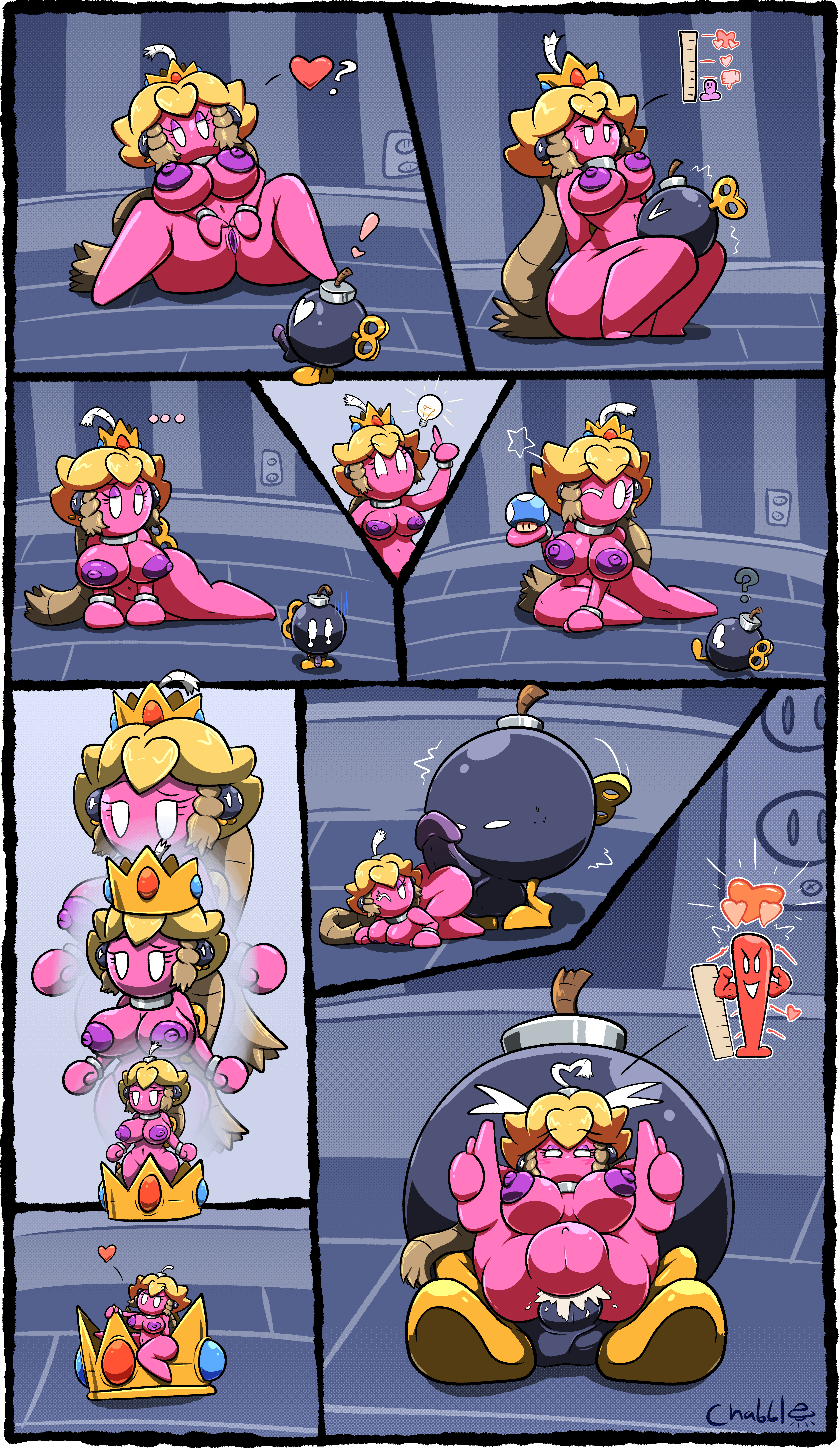 Rule34 – If it exists, there is porn of it / bob-omb, princess peach / 8641346