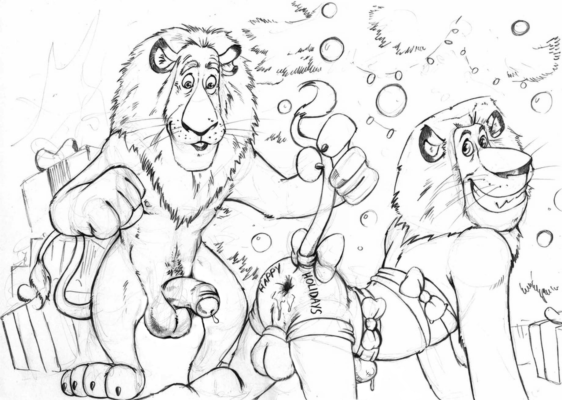 Rule34 – If it exists, there is porn of it / furryrevolution, alex the lion, zuba / 29209