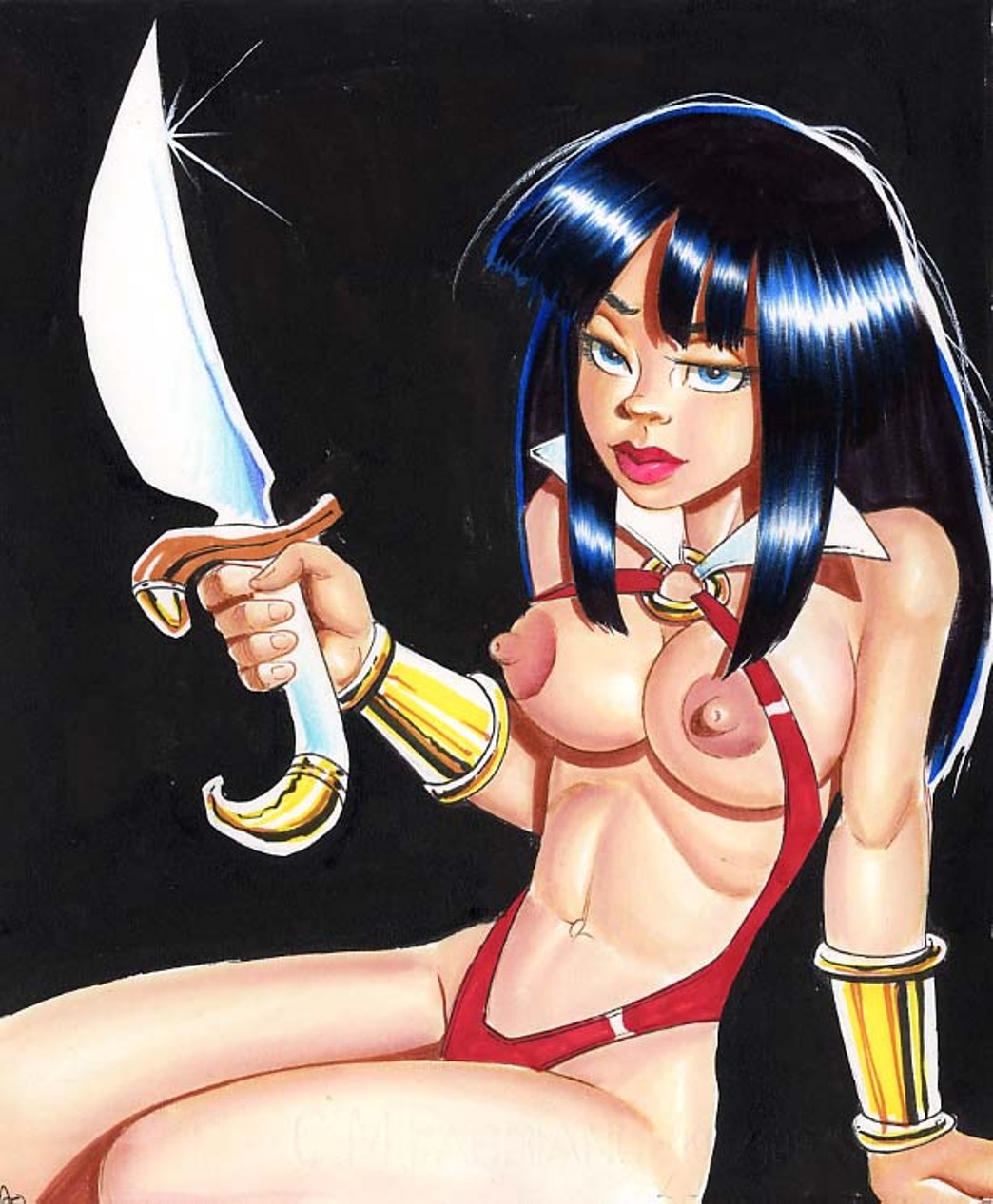 Rule34 – If it exists, there is porn of it / barry blair, vampirella / 29322