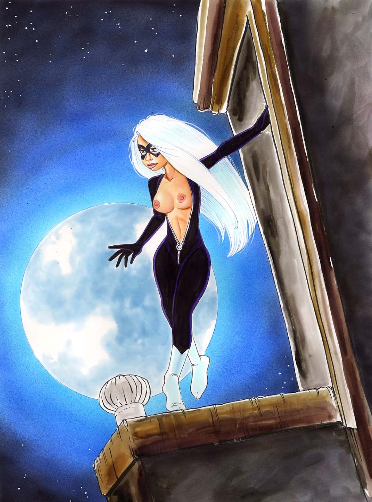 Rule34 – If it exists, there is porn of it / barry blair, black cat, felicia hardy / 29326