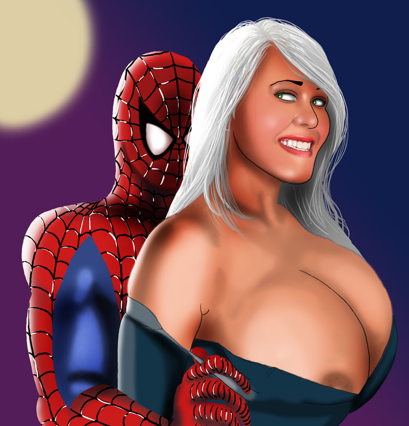 Rule34 – If it exists, there is porn of it / pippopappo3, black cat, felicia hardy, peter parker, spider-man / 29355