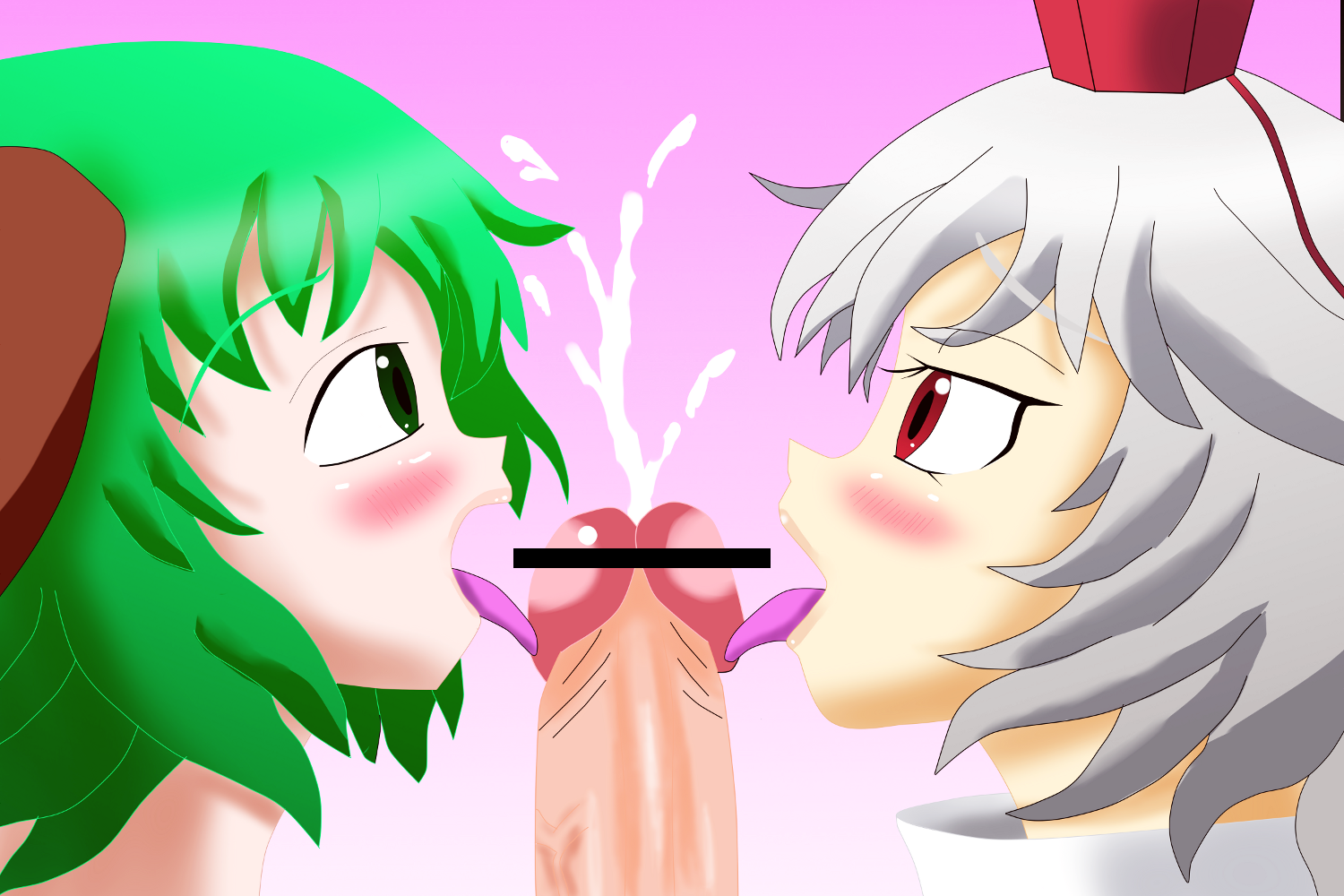 Rule34 – If it exists, there is porn of it / kyouko kasodani, momiji inubashiri / 29438