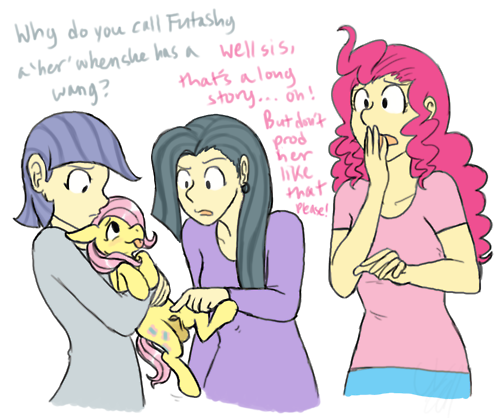 Rule34 – If it exists, there is porn of it / fluttershy (mlp), limestone pie, marble pie, pinkie pie (mlp) / 30231