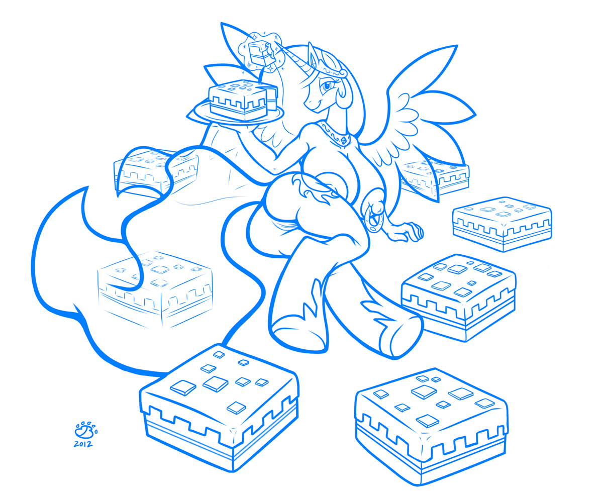 Rule34 – If it exists, there is porn of it / badgerben, princess celestia (mlp) / 30514