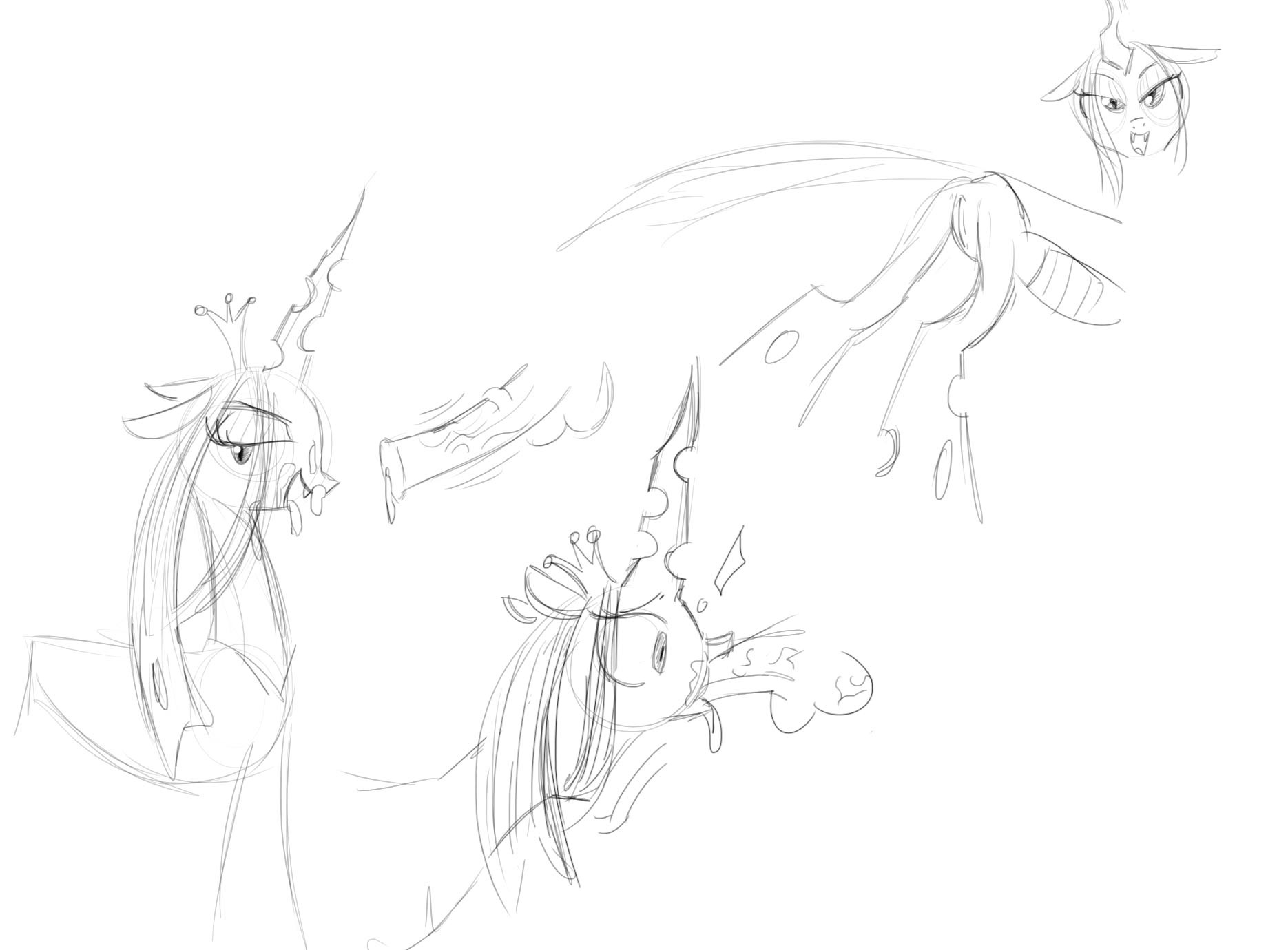Rule34 – If it exists, there is porn of it / queen chrysalis / 30537
