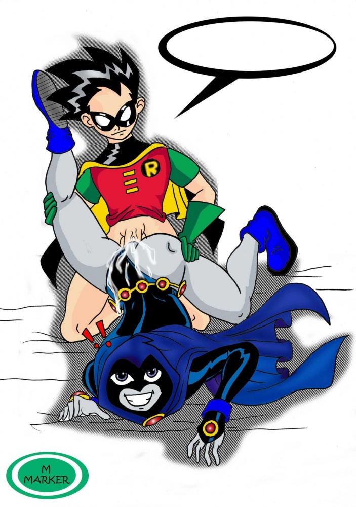 Rule34 – If it exists, there is porn of it / m marker, dick grayson, raven, robin (dc) / 30560