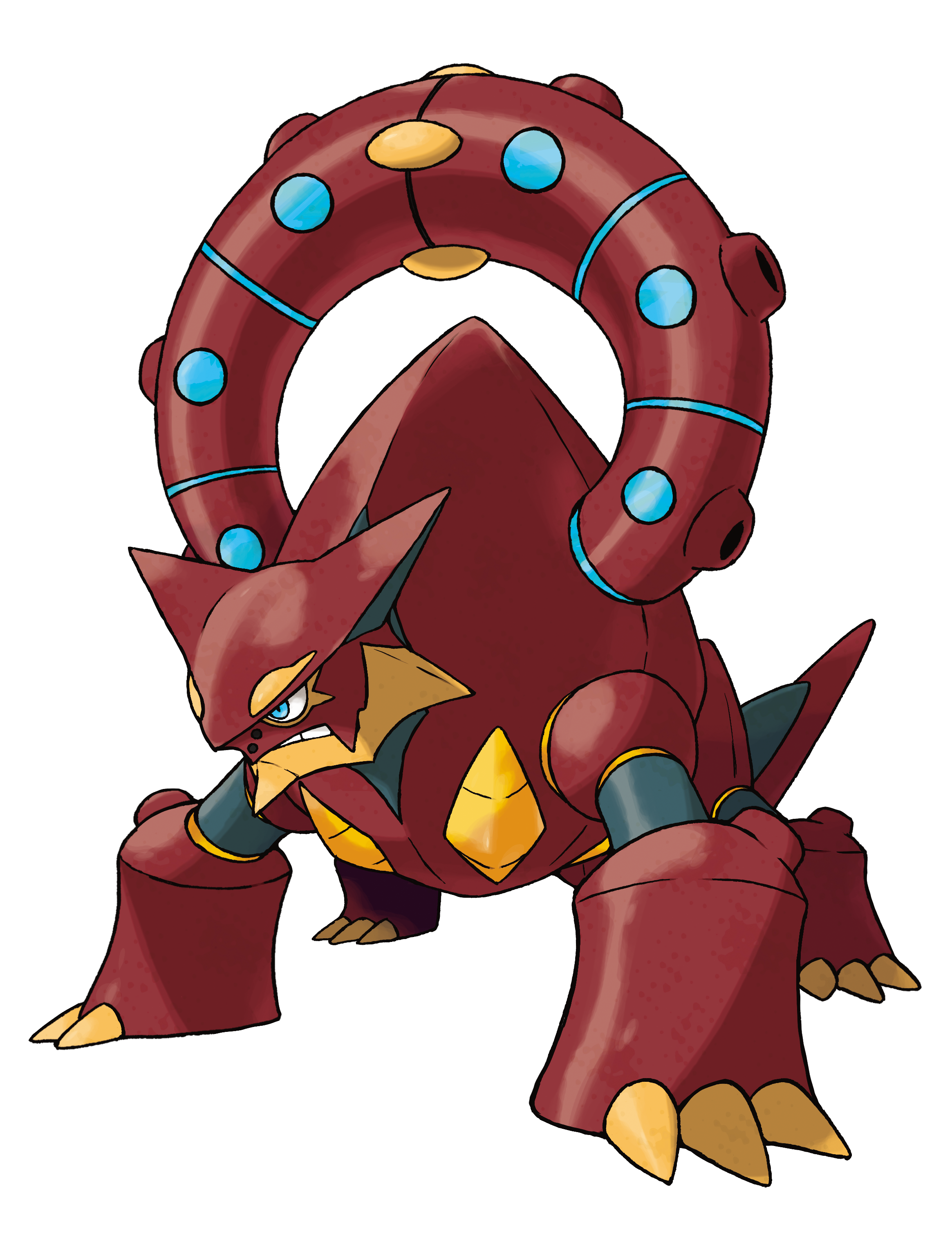 volcanion, nintendo, pokemon, pokemon oras, absurdres, artist request, highres, official art, second-party source, aqua eyes, gen 6 pokemon, legendary pokemon, mythical pokemon, no humans, pokemon (creature), pokemon focus, solo, teeth, transparent background