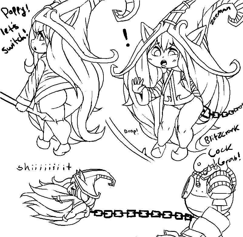Rule34 – If it exists, there is porn of it / zeeman, blitzcrank, lulu the fae sorceress / 31058