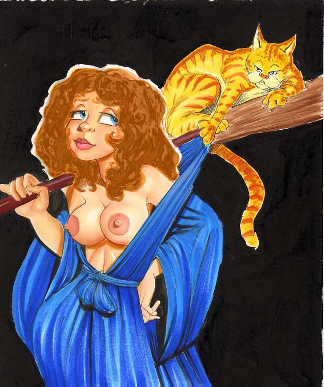Rule34 – If it exists, there is porn of it / barry blair, crookshanks, hermione granger / 31128