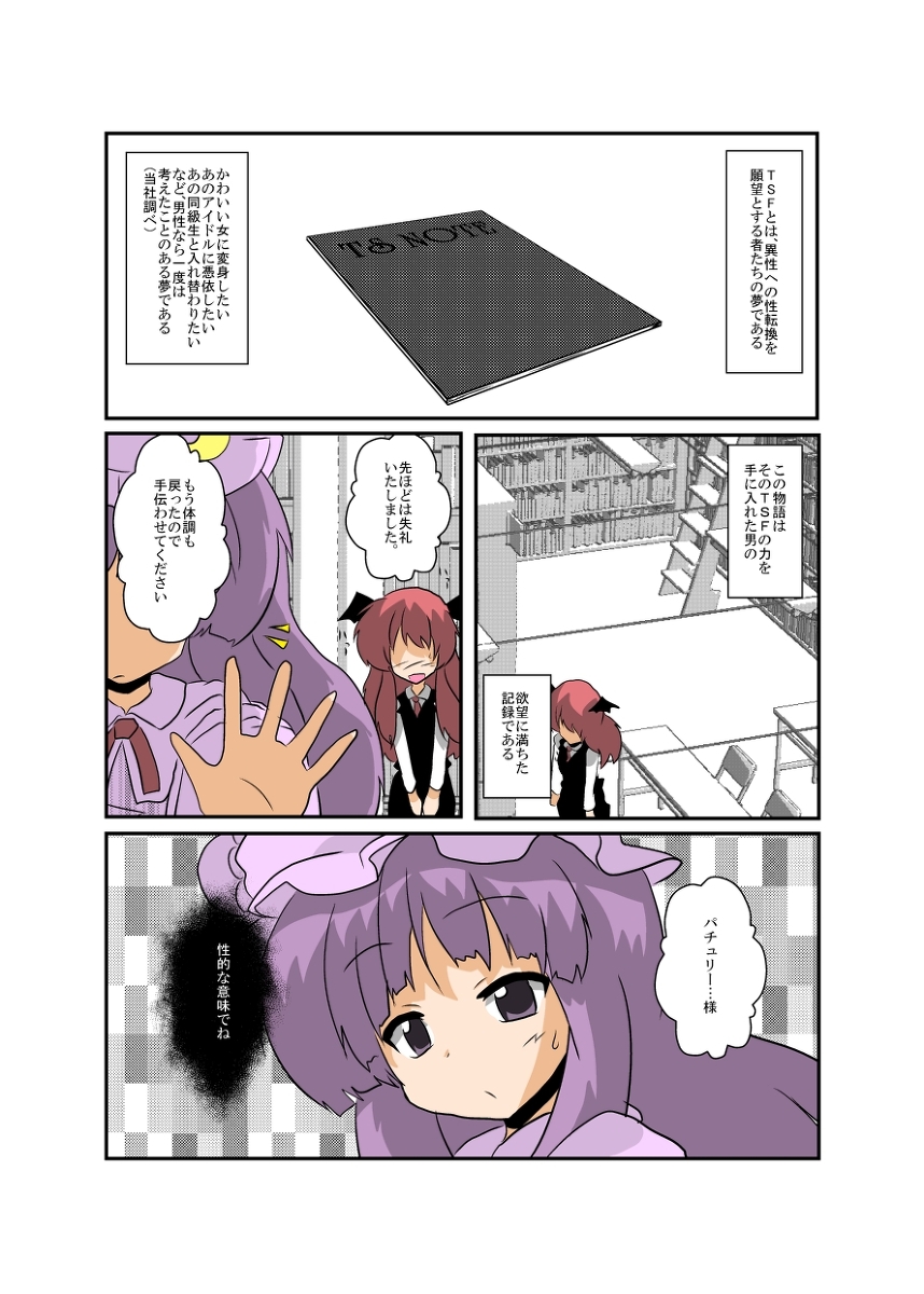 Rule34 – If it exists, there is porn of it / koakuma, patchouli knowledge / 31376