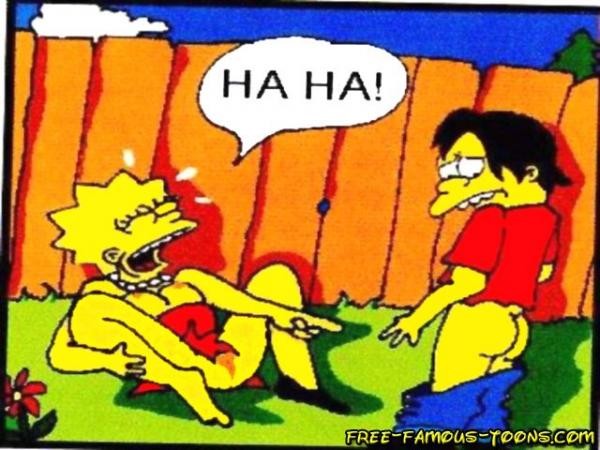Rule34 – If it exists, there is porn of it / lisa simpson, nelson muntz / 31464