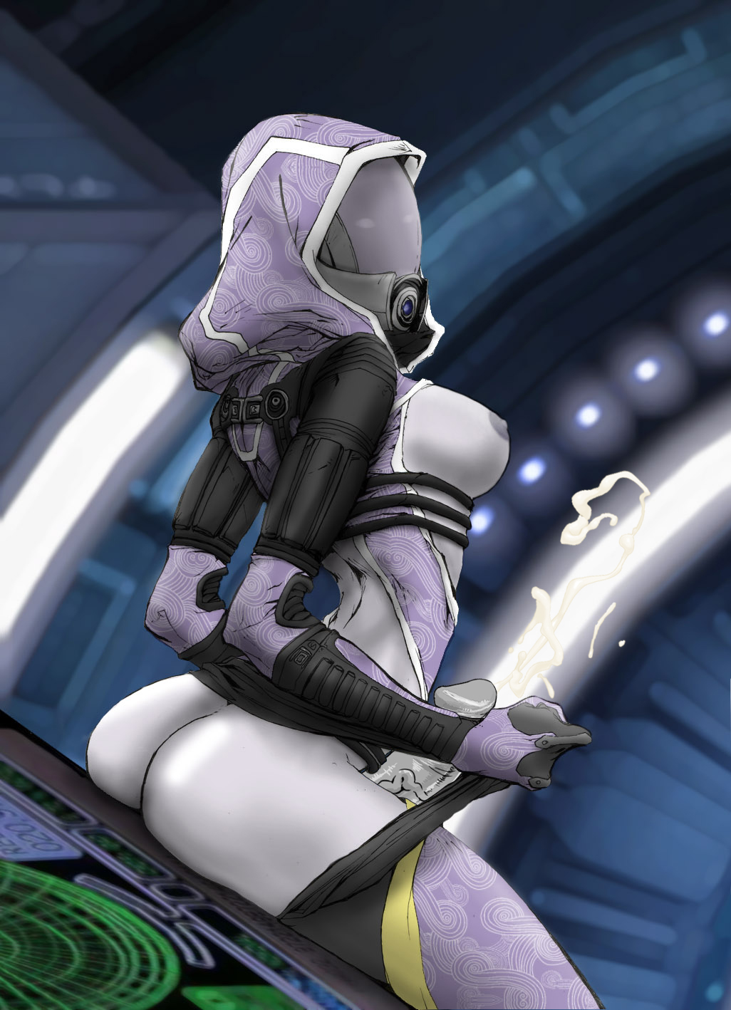 Rule34 – If it exists, there is porn of it / elzikyuchi, siegeredwolf, quarian / 32152