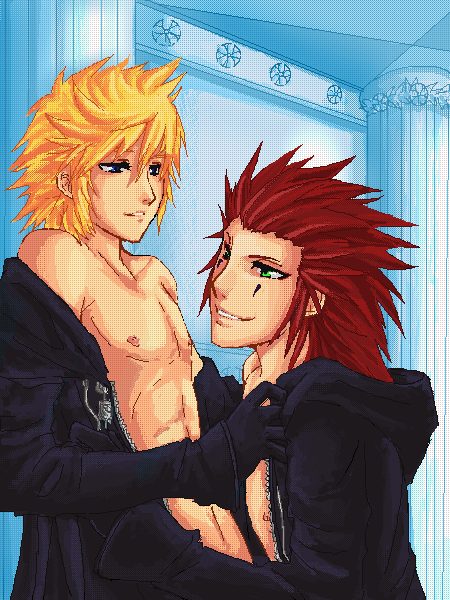 Rule34 – If it exists, there is porn of it / axel, roxas / 32768