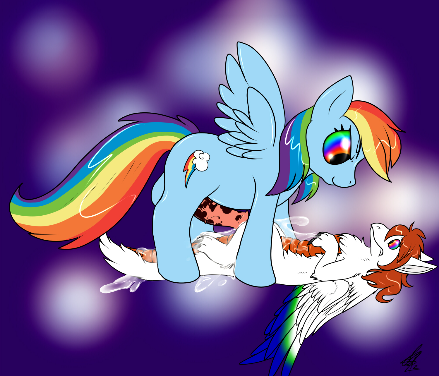 Rule34 – If it exists, there is porn of it / shikaro, rainbow dash (mlp) / 32990
