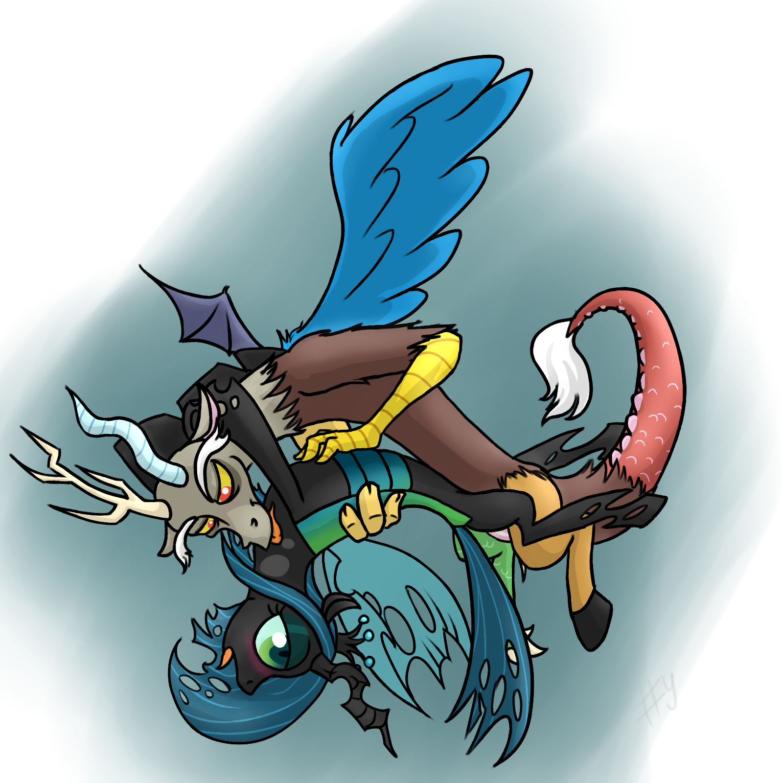 Rule34 – If it exists, there is porn of it / sharpy, queen chrysalis / 33086