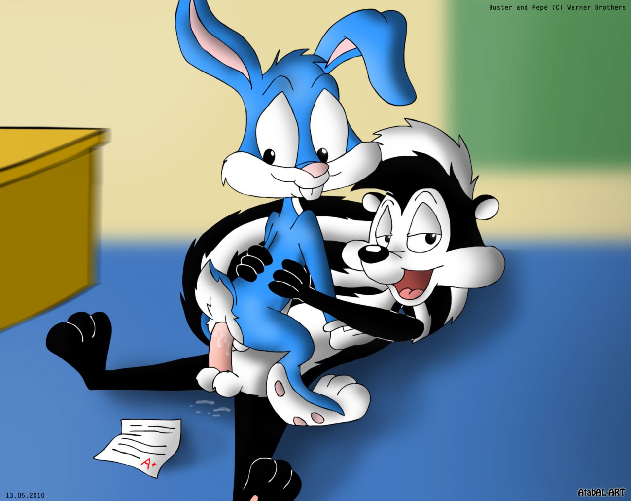 Rule34 – If it exists, there is porn of it / buster bunny, pepe le pew / 33816