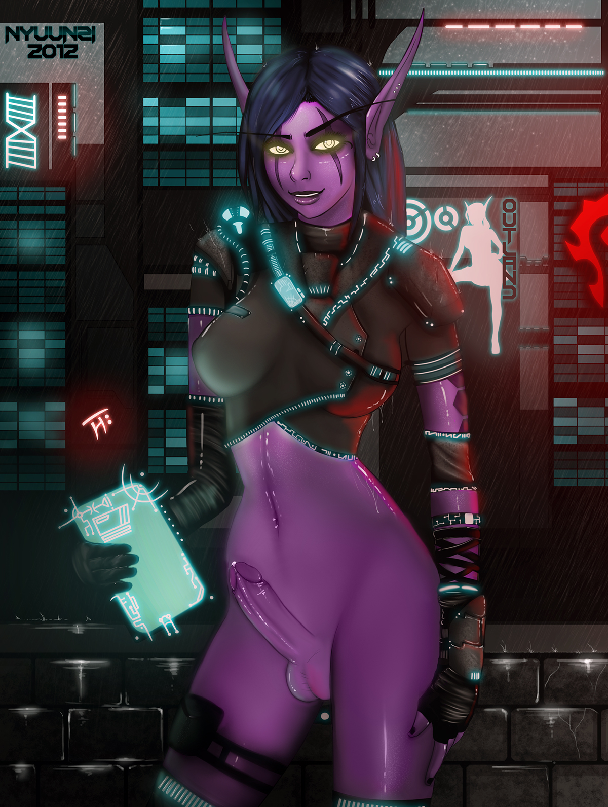 Rule34 – If it exists, there is porn of it / nyuunzi, night elf / 33834