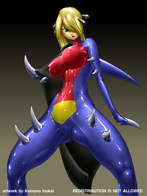 Rule34 – If it exists, there is porn of it / kemono inukai, cynthia (pokemon), garchomp / 33890