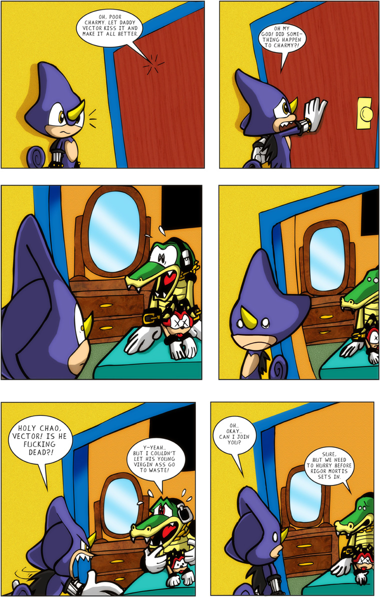 Rule34 – If it exists, there is porn of it / charmy bee, espio the chameleon, vector the crocodile / 33969