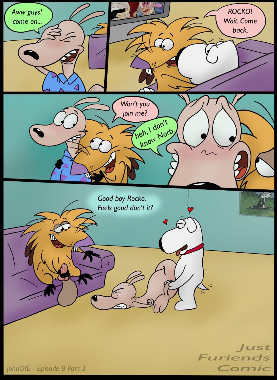 Rule34 – If it exists, there is porn of it / brian griffin, norbert, rocko / 34004