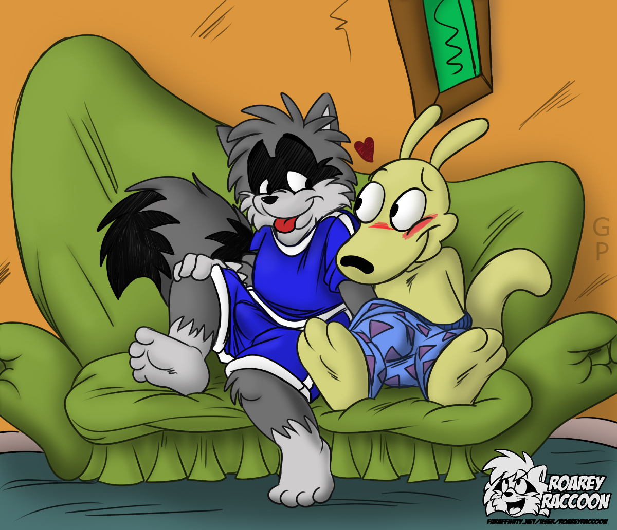 Rule34 – If it exists, there is porn of it / roarey raccoon, rocko / 34018